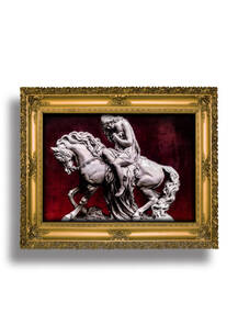 تابلو فرش چهره طرح گودی لایف 44162 تابلو فرش چهره طرح گودی لایف 44162