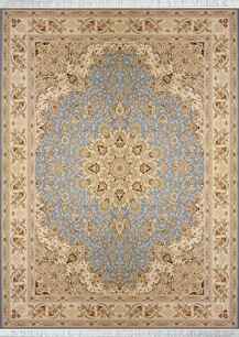 فرش کلاسیک سیرنگ طرح چشمه جدید آبی فرش کلاسیک سیرنگ طرح چشمه جدید آبی